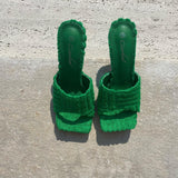 Sandalo Mary verde