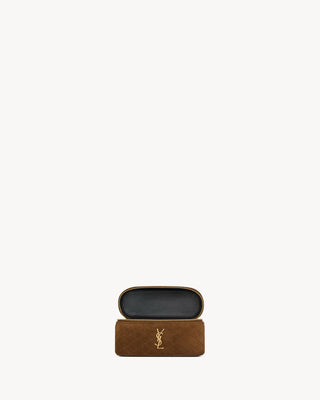 Gaby Vanity in suede