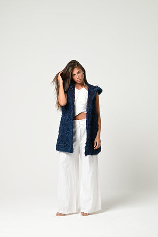 Shearling vest 56