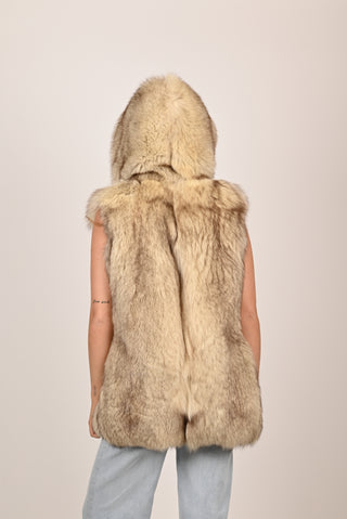Gilet in volpe della Groenlandia A199