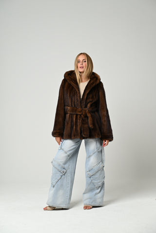 Visone Amanda nocciola