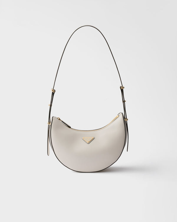 Borsa a tracolla Prada Arqué small in pelle