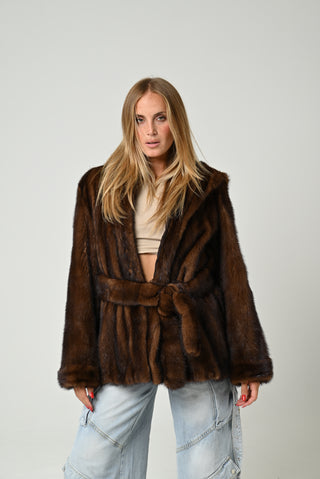 Visone Amanda nocciola