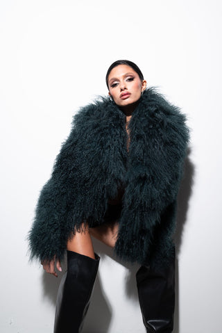 Mongolia Elsa collo sciallato