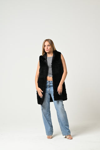 Gilet in lapin 129