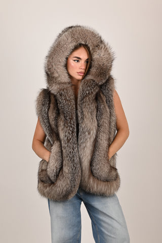 Gilet in volpe Frost A25