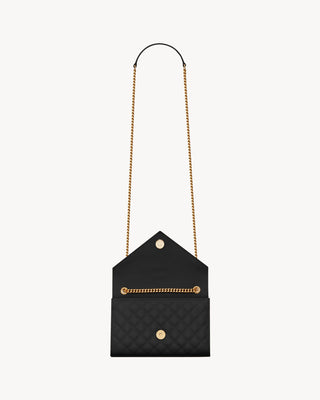 ENVELOPE SMALL IN PELLE TRAPUNTATA