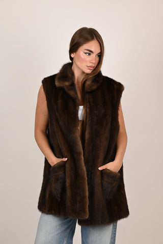 Mink vest A51