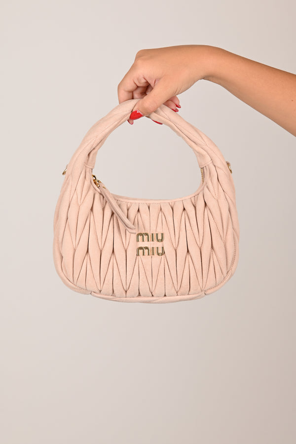 Borsa hobo Wander in nappa matelassé