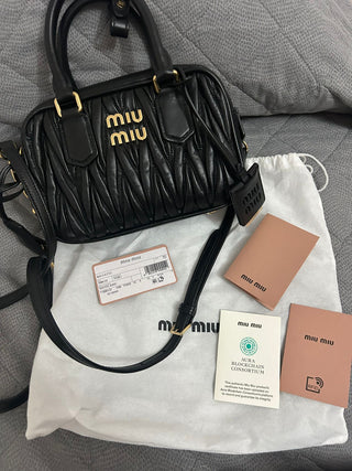 Borsa Arcadie in nappa matelassé
