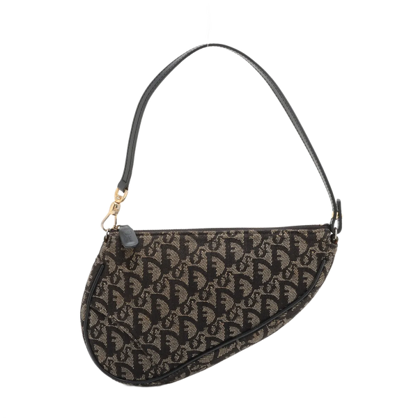 Christian Dior Trotter Saddle Bag canvas
