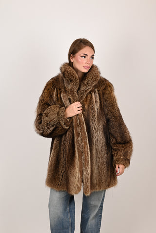 giacca in marmotta A426