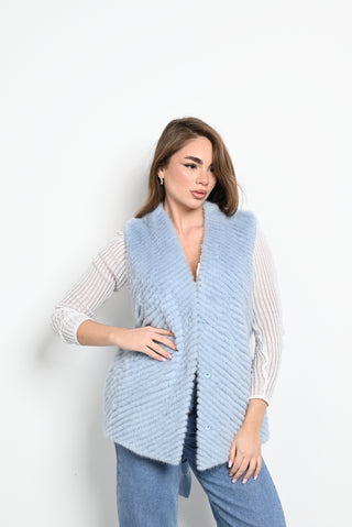 Gilet in visone 1820