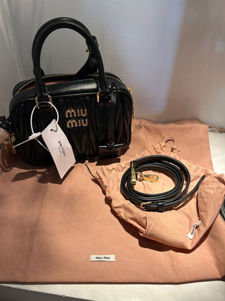 Sac Arcadie en nappa matelassé