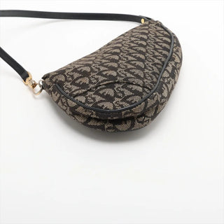 Christian Dior Trotter Saddle Bag canvas