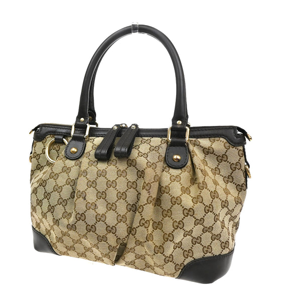 Gucci Sukey Top Handle Tote GG Canvas Medium