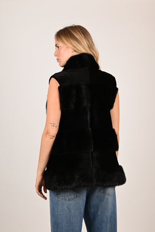 Mink vest A28