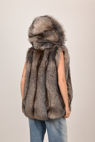 Gilet in volpe Frost A25