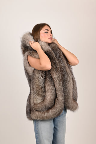 Gilet in volpe Frost A25
