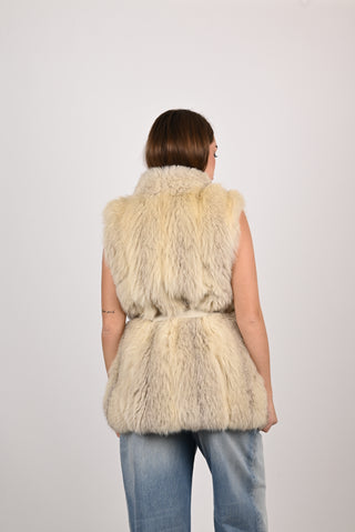 Gilet in volpe della Groenlandia A760