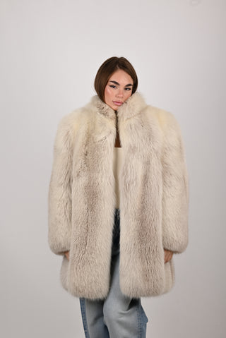 Giacca in volpe polare A770