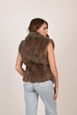 Gilet in lapin A143