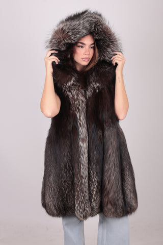 Gilet in volpe A813