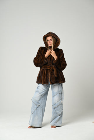 Visone Amanda nocciola