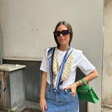 T-shirt foulard