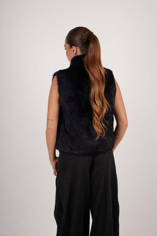 Gilet in visone A475