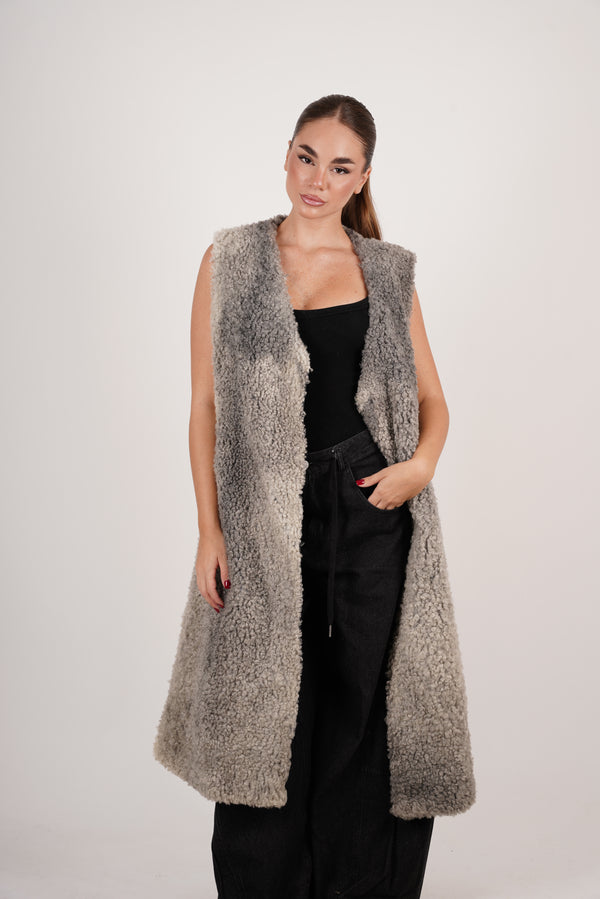 Gilet in Astrakan A485
