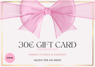 ONEMINUTES GIFT CARD